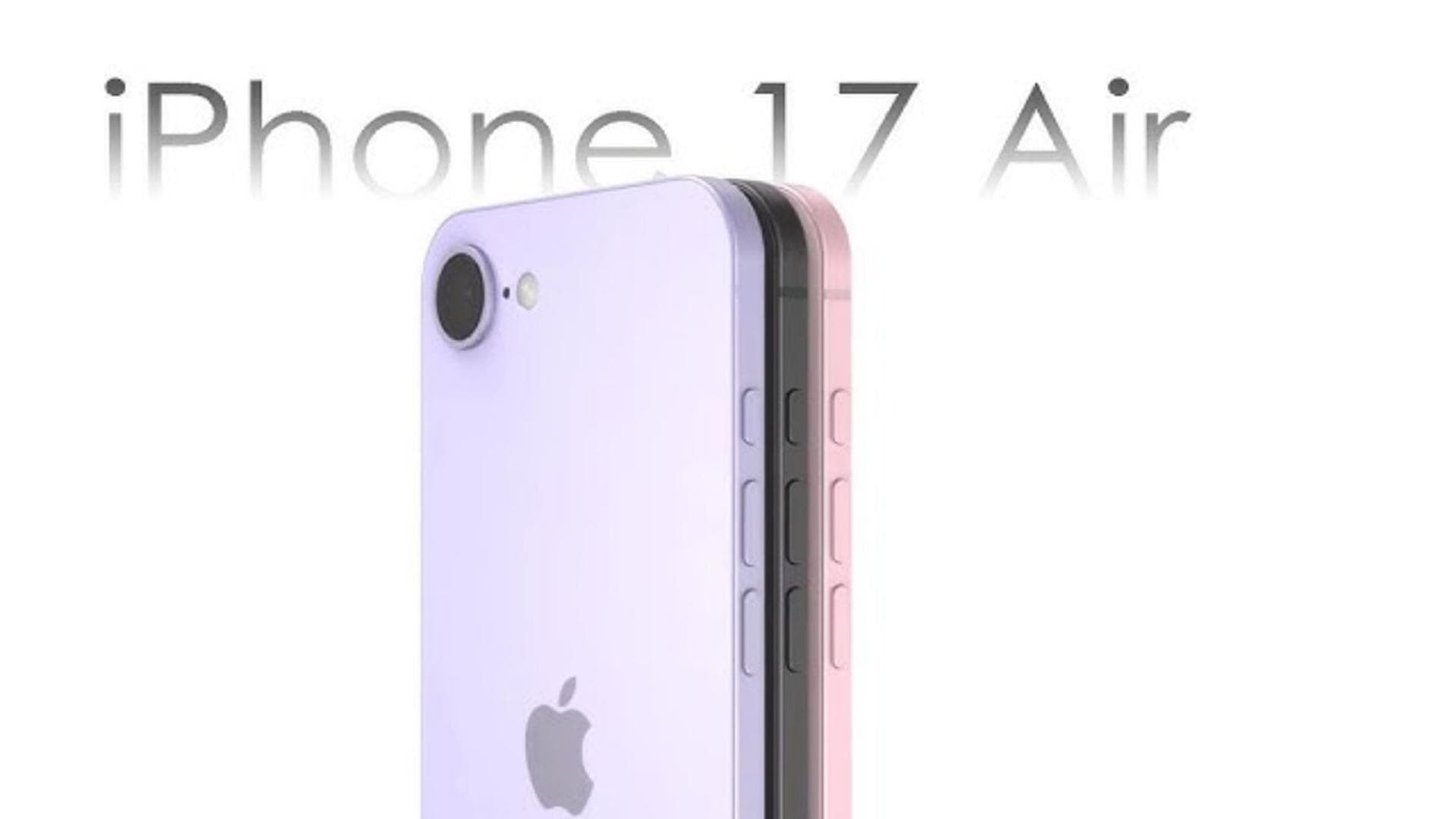 Apple Unveils iPhone Air: Feather-Thin Frame, Pro-Level Performance